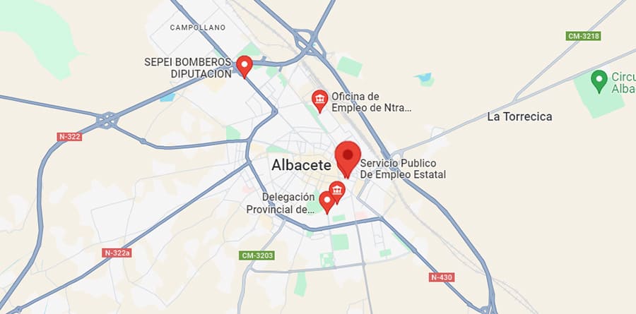 oficinas sepe-inem ALBACETE