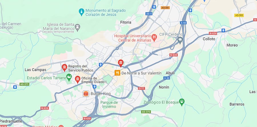 oficinas sepe-inem ASTURIAS