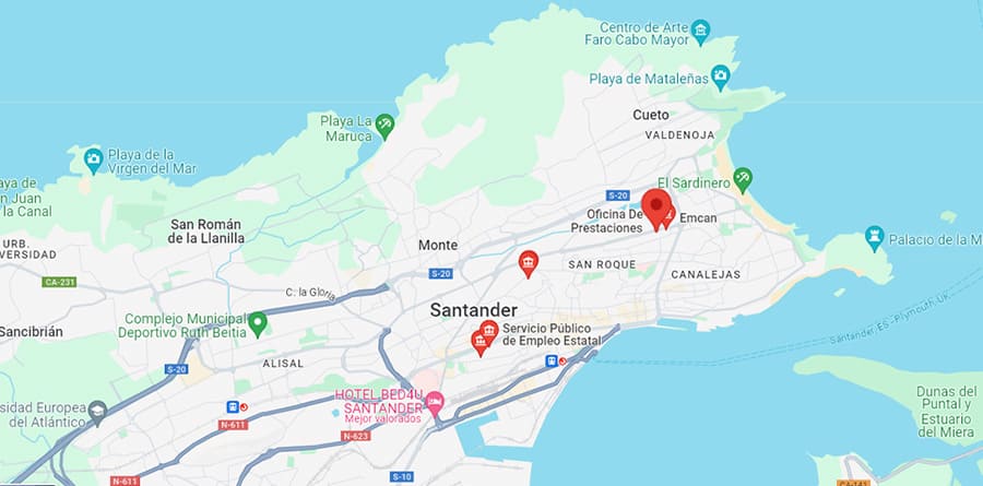 oficinas sepe-inem CANTABRIA