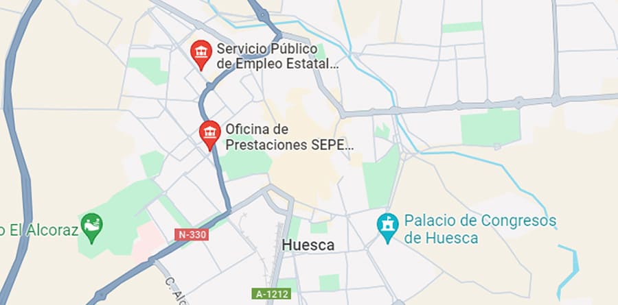 oficinas sepe-inem HUEsca