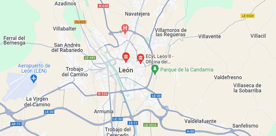 oficinas sepe-inem LEÓN