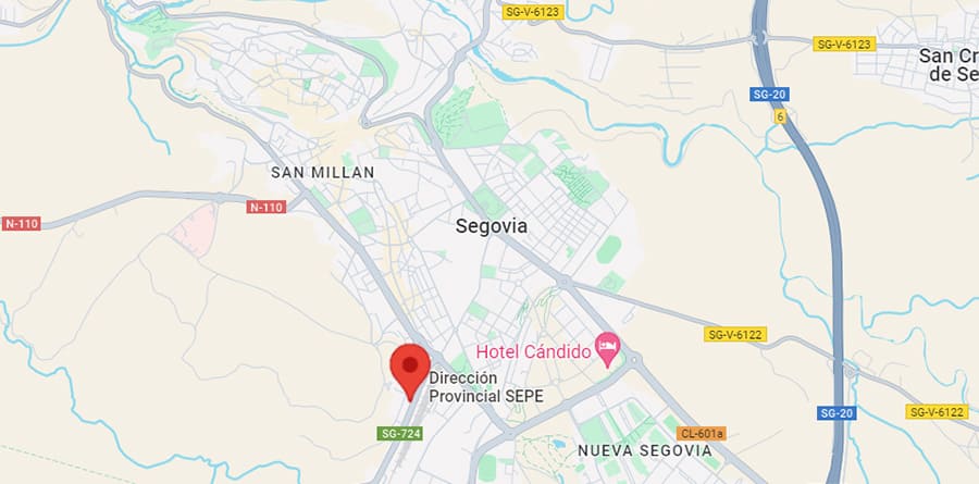 oficinas sepe-inem SEGOVIA