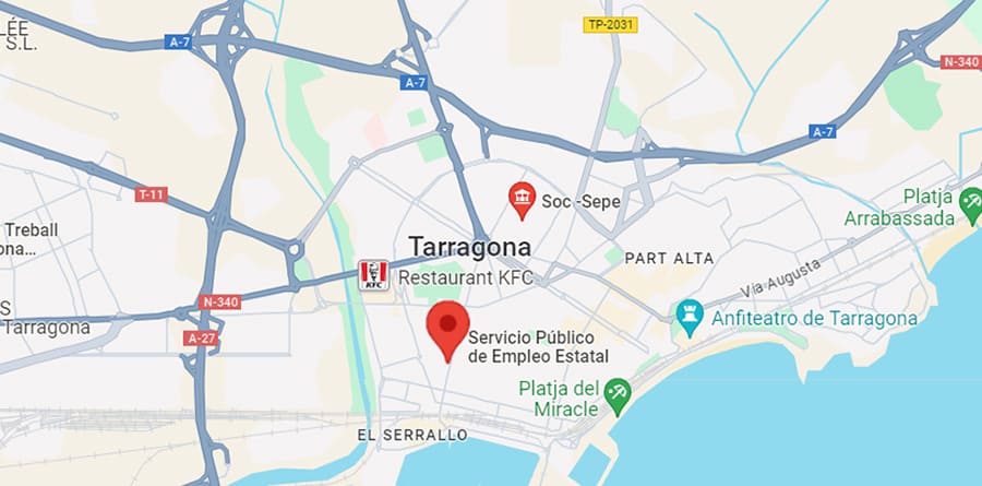 oficinas sepe-inem TARRAGONA