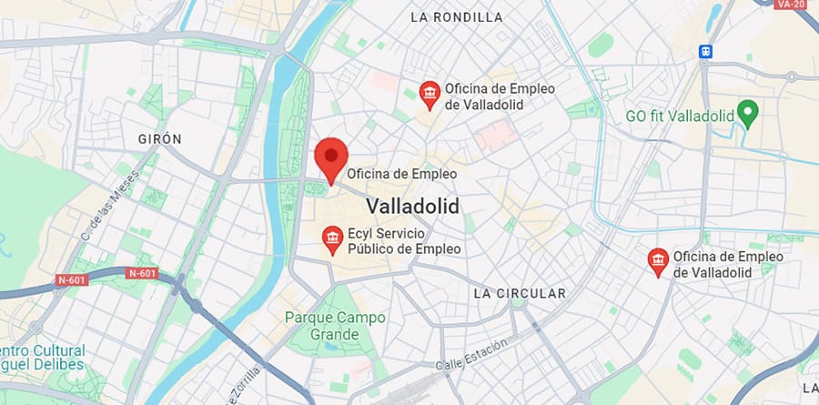 oficinas sepe-inem VALLADOLID