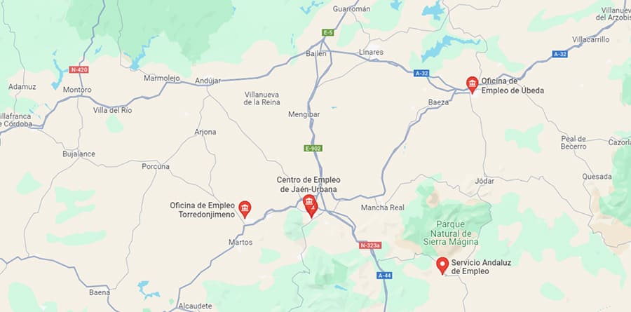 oficinas sepe-inem jaén